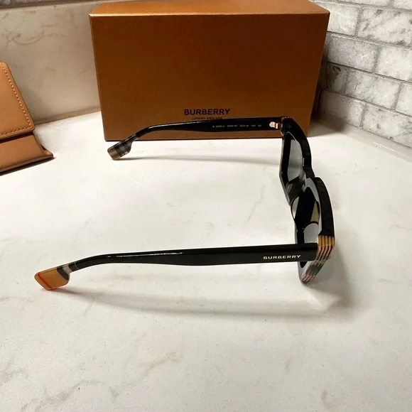 Burberry Tortoise Shell Sunglasses - Picture 7 of 12